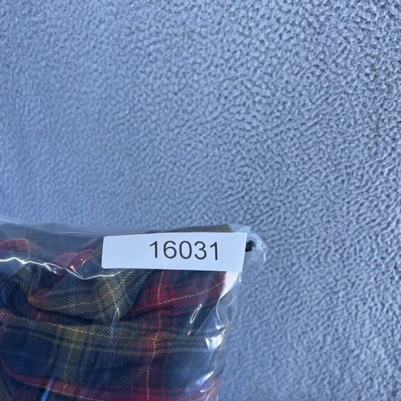 Carbon 2 Cobalt Flannel Shirt Mens Extra Large Black Colorful Plaid Check Cotton - Picture 11 of 11